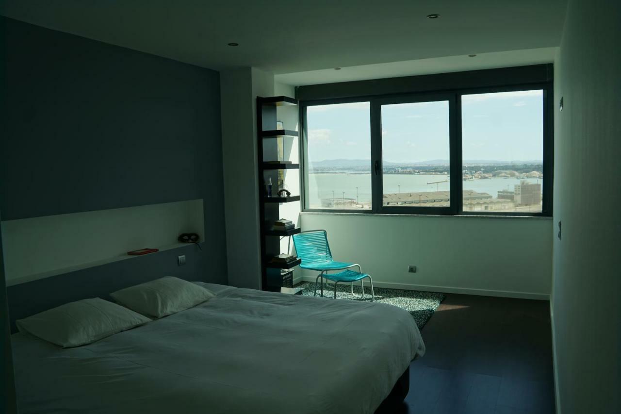 Penthouse Bellevue Appartamento Almada Esterno foto