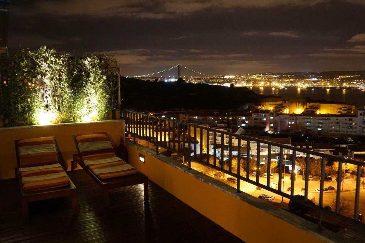 Penthouse Bellevue Appartamento Almada Esterno foto